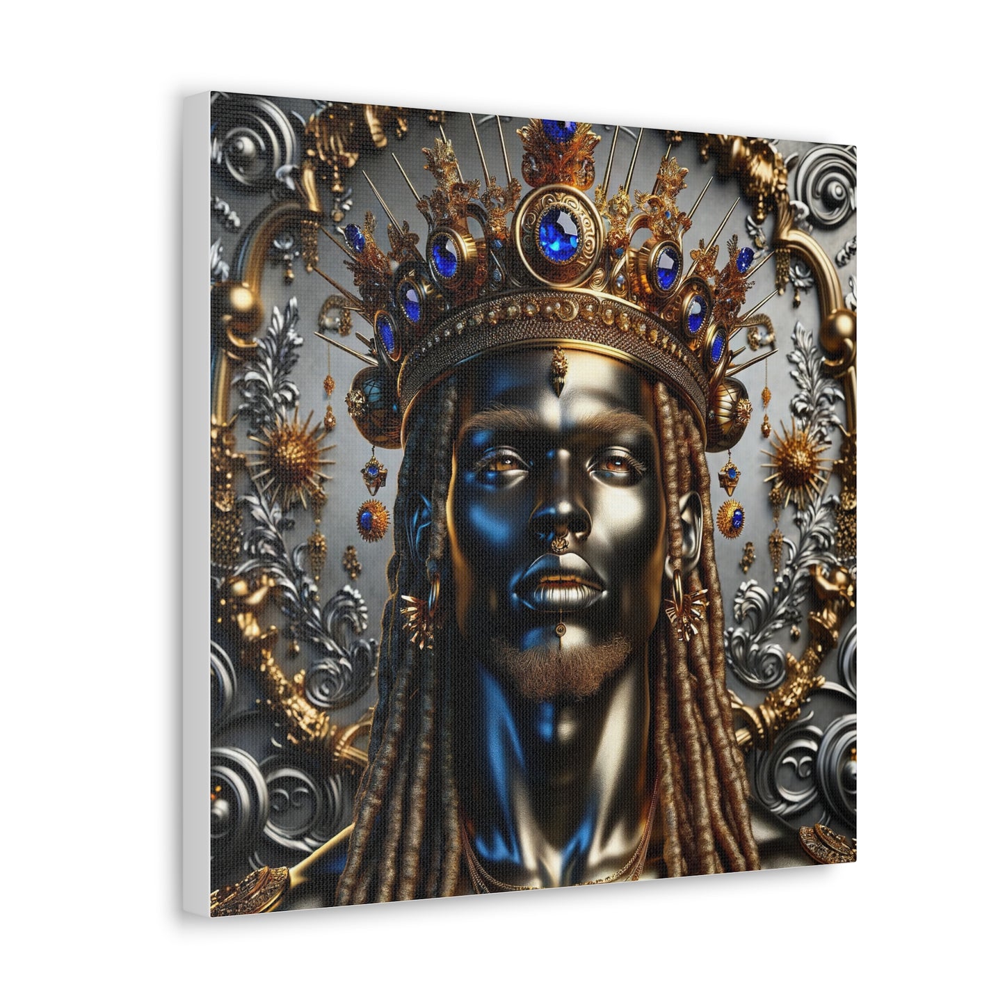 "Adorned King" Canvas