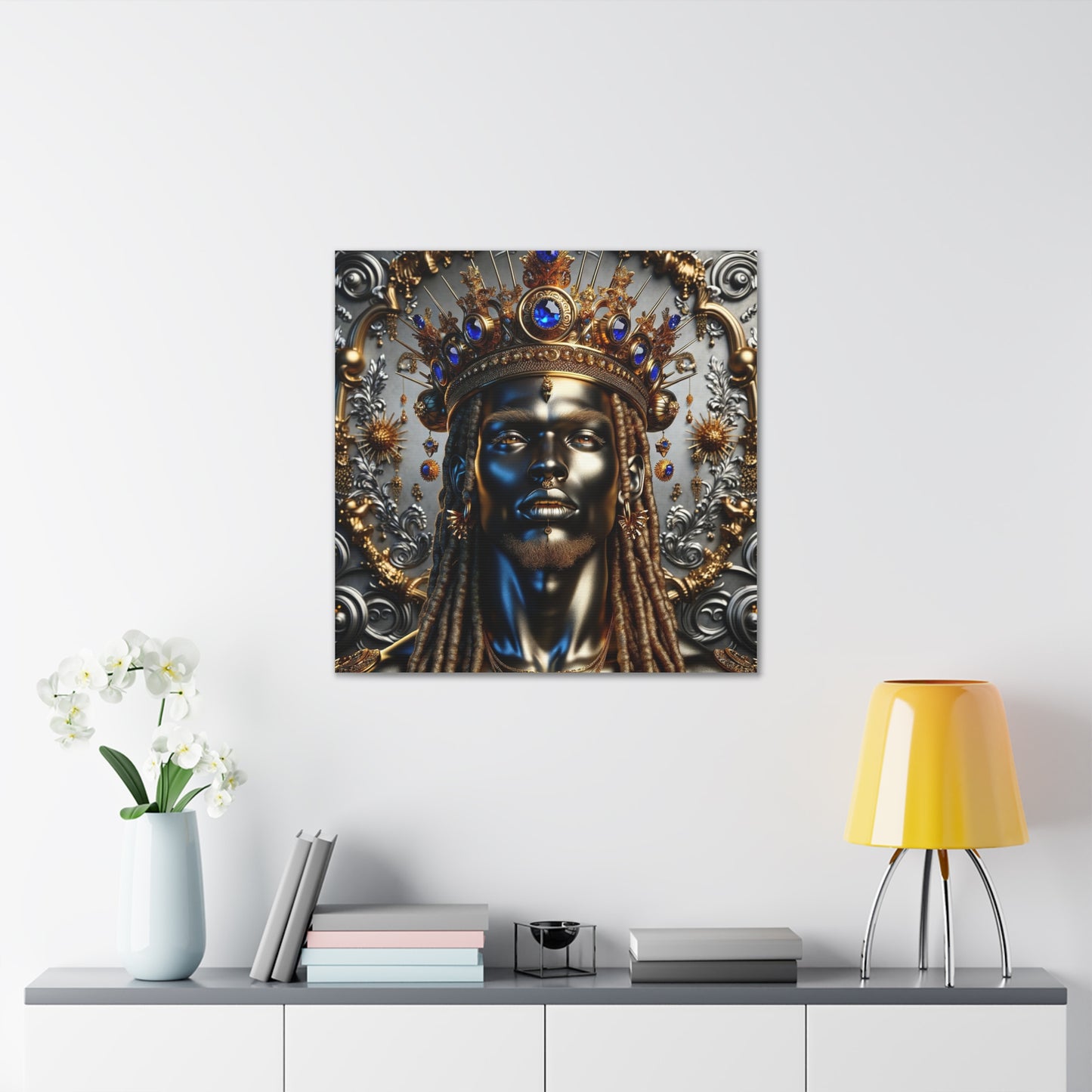 "Adorned King" Canvas