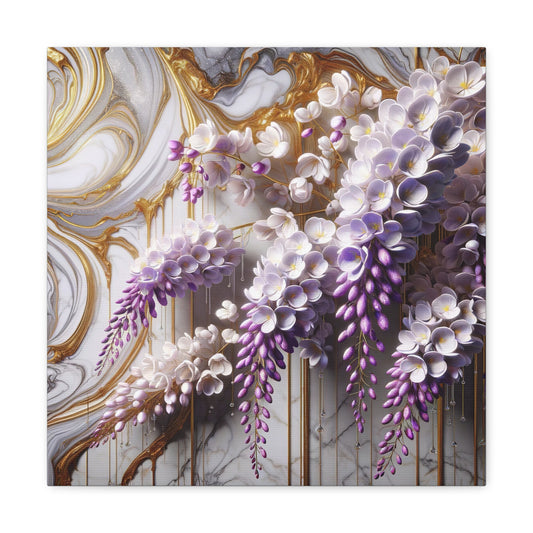 Canvas - Botanical Wisterias Style 3