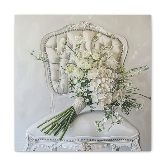 "The Bridal Throne" Canvas