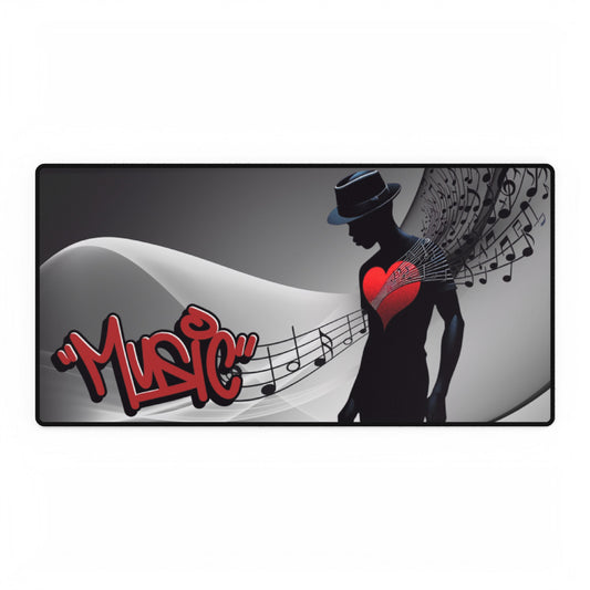 "For The Love Of Music" Desk Mat