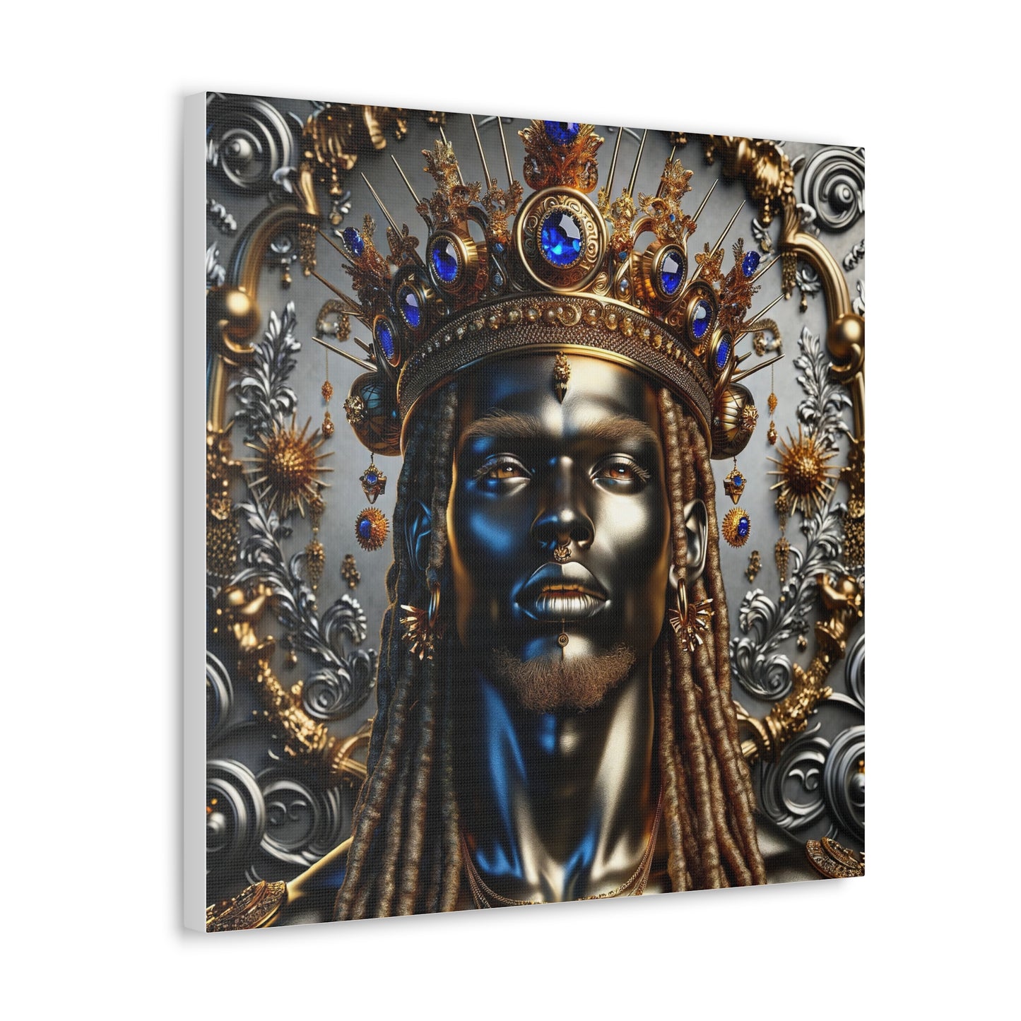 "Adorned King" Canvas