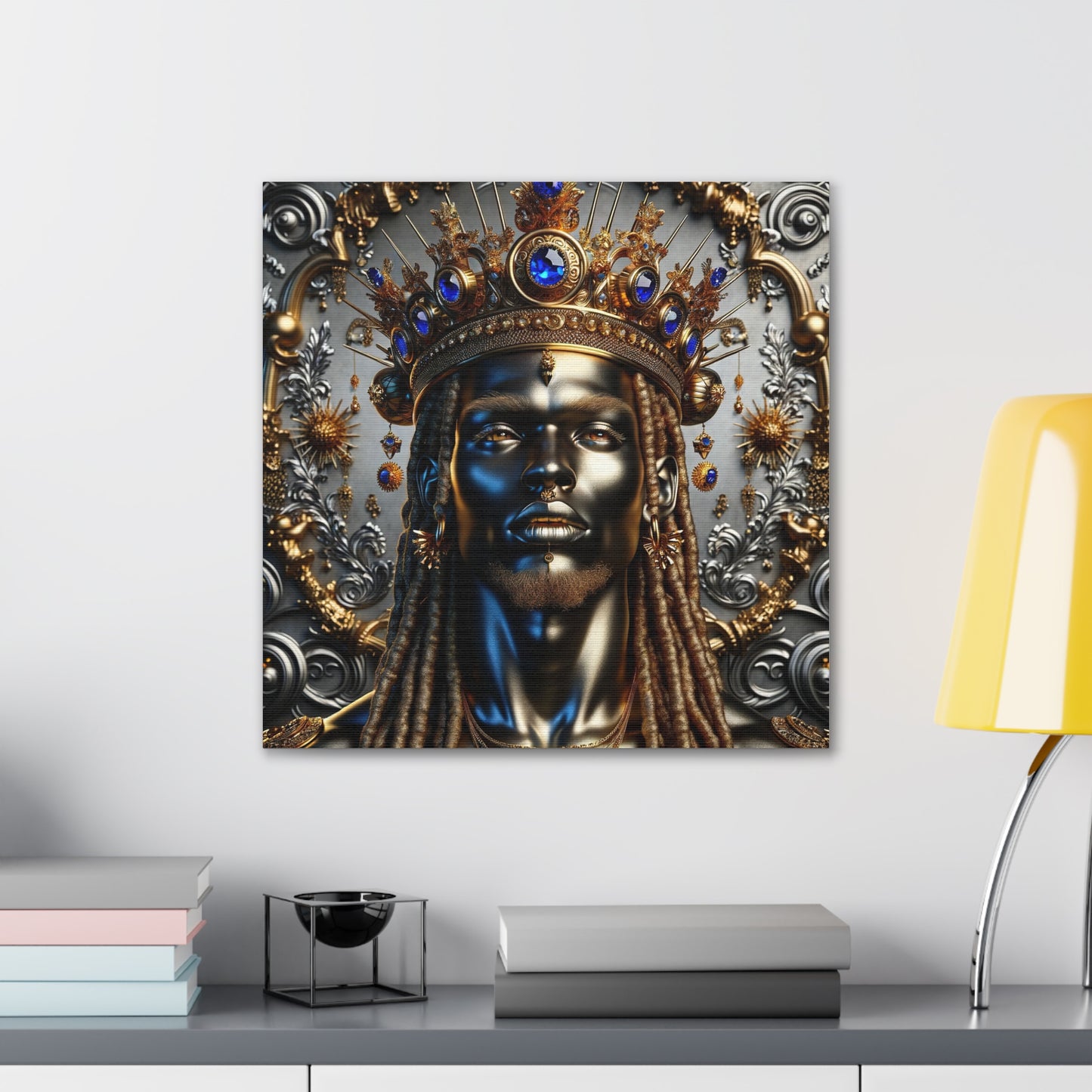 "Adorned King" Canvas