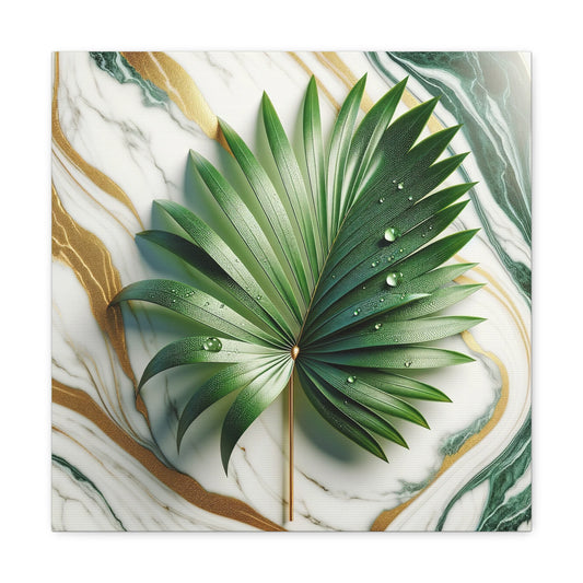 Canvas - Botanical Palm Leaf Style 4