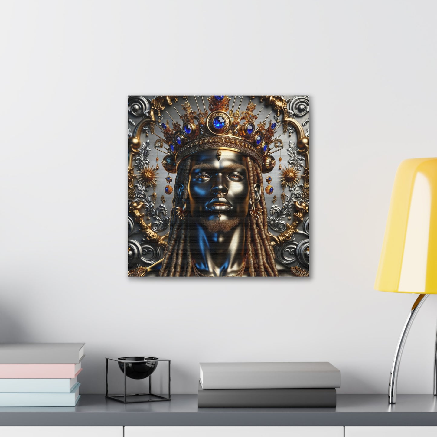 "Adorned King" Canvas