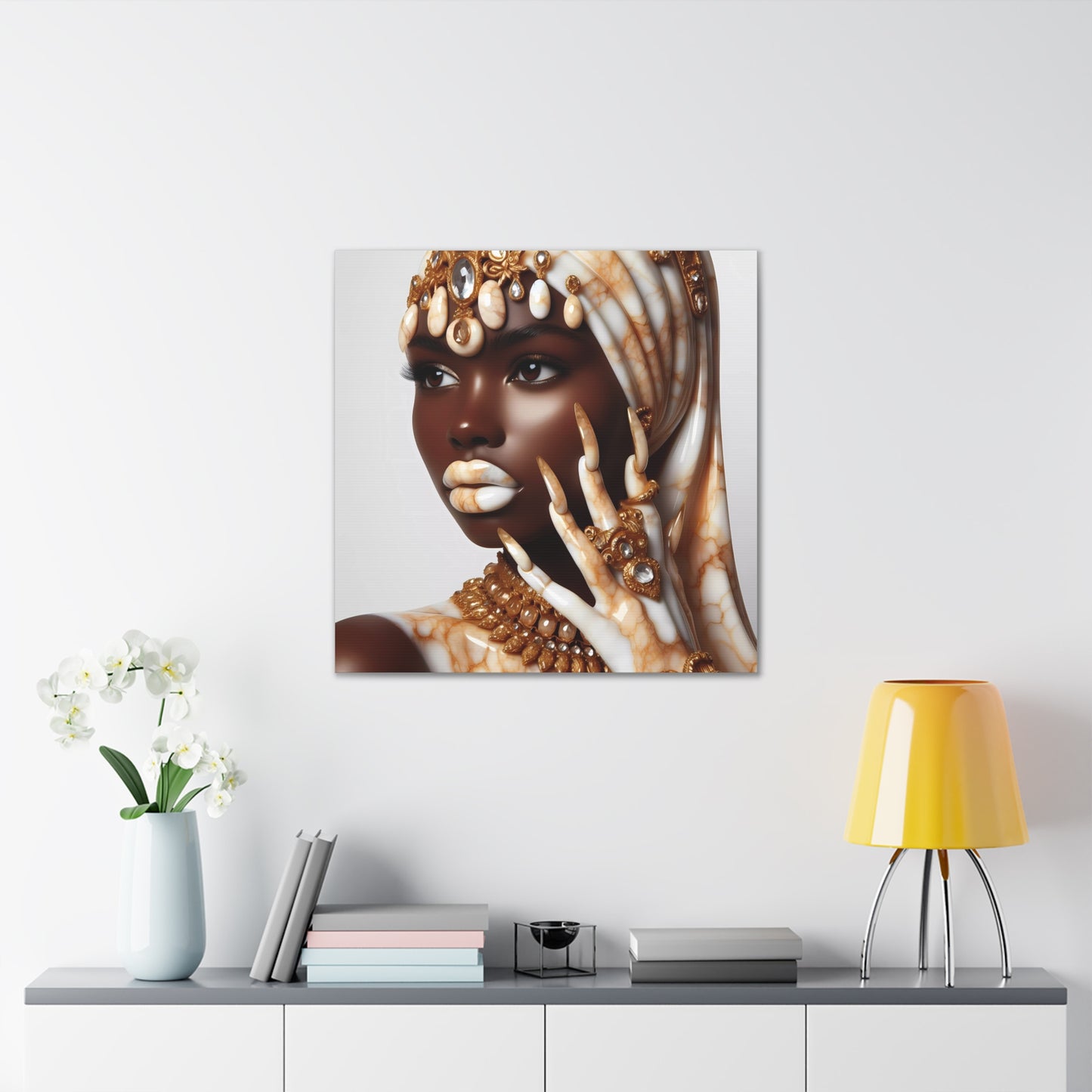 "The Marble Duchess" Canvas