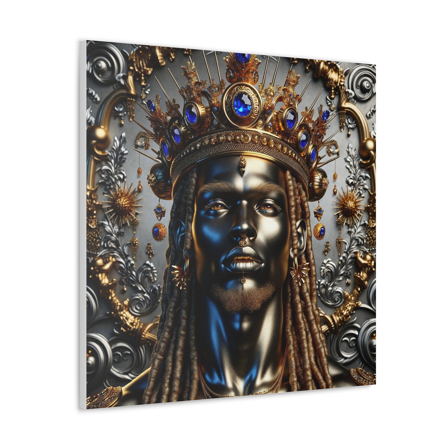 "Adorned King" Canvas