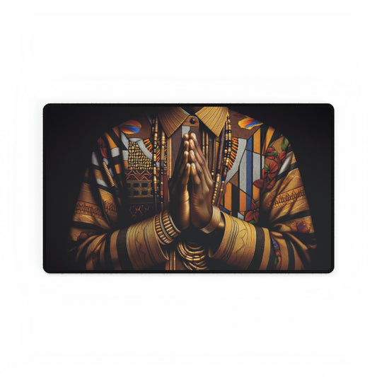 Praying Hands Desk Mat