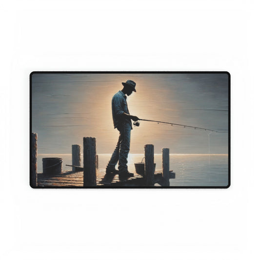 Cool Fisherman Desk Mat