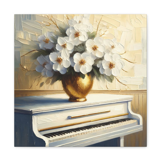 "Melody in Bloom" - Canvas